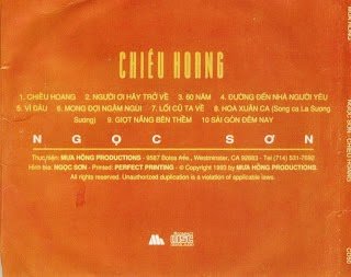 Mưa Hồng CD 050 - Chiều Hoang