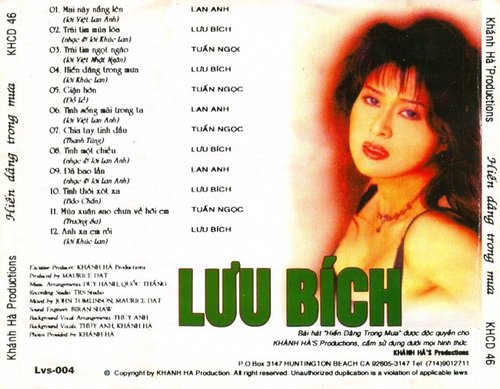 Khánh Hà CD046 - Hiến Dâng Trong Mưa