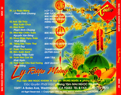 Mai Ngọc Khánh CD 062 - Ly Rượu Mừng